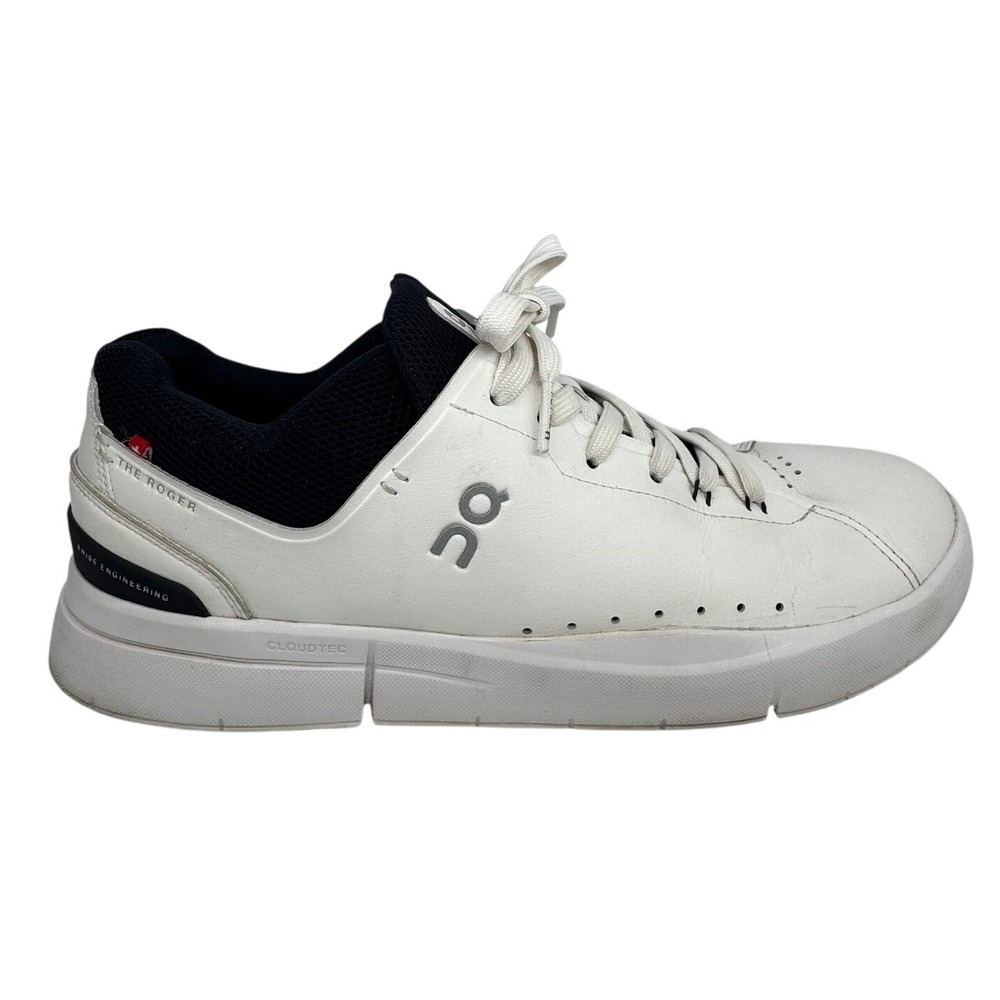 On Cloud The Roger Advantage Sneaker Men's 11 White Navy Old Money Preppy No Box